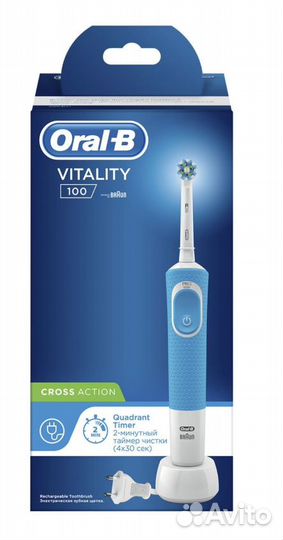 Электрическая зубная щетка Oral-B Vitality D100