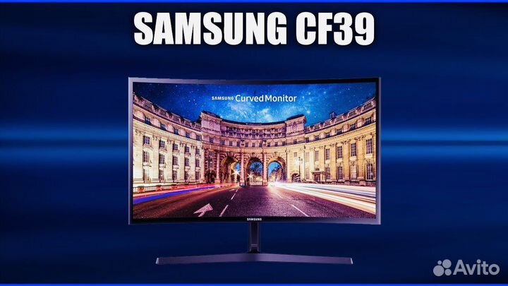 Монитор Samsung 27” Curved (Новый, Гарантия)