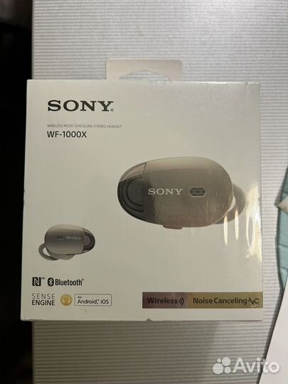 Беспроводные наушники sony wf-1000x