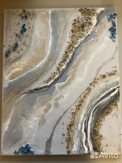 Картина из эпоксидной смолы хэнд мейд