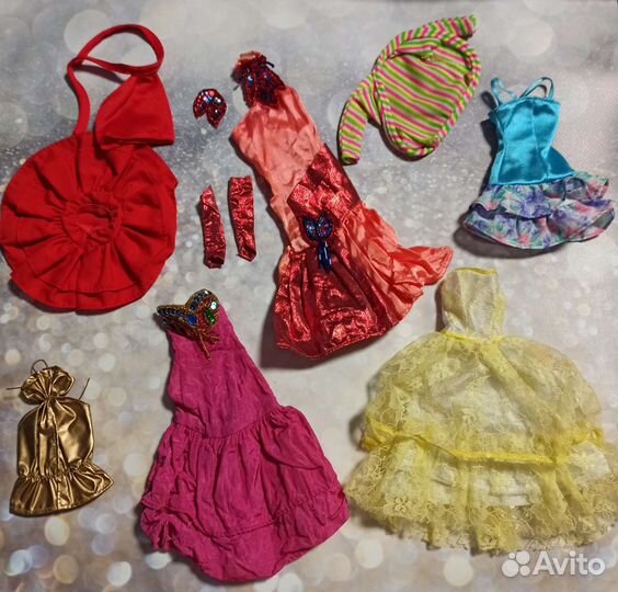 Лот одежды для Barbie, аутфит для Барби, винтаж