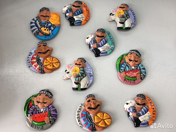 Сувенир магнита керамика Узбекистан