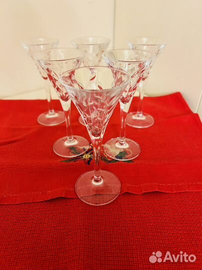 Фужеры хрустальные bohemia