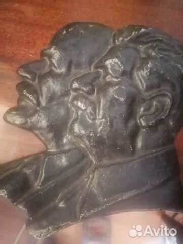 Бюст Сталина и Ленина СССР