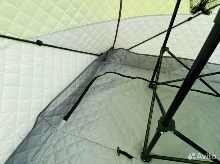 Палатка куб зимняя-летняя мобильная походная баня