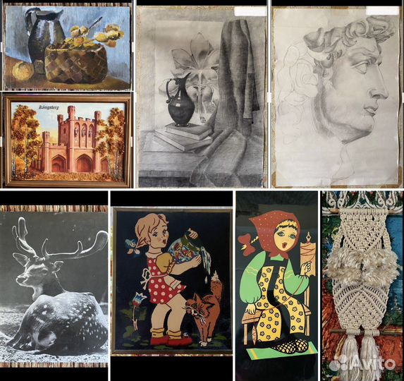 Картина маслом Картина карандашом Макраме Картинка