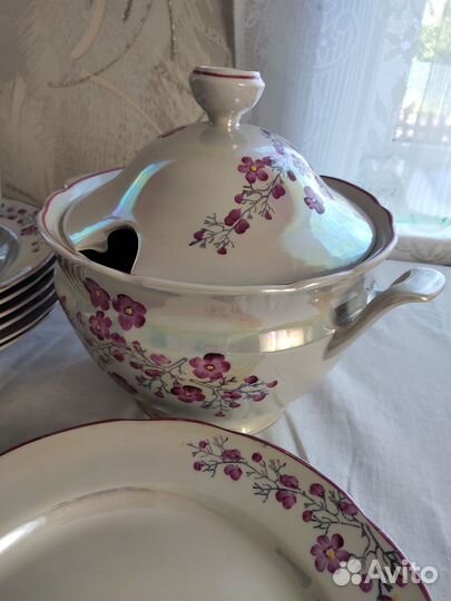 Сервиз столовый 6 персон «Перламутр»