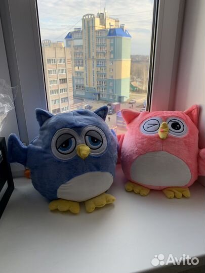 Мягкая новая 3в1 сова игрушка с пледом