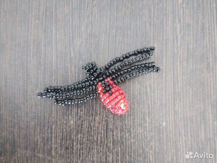 Паук из бисера