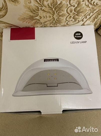 Набор для маникюра и педикюра (лампа led/uv)