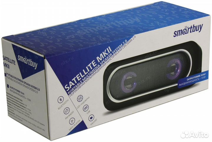 Портативная Bluetooth-колонка Smartbuy satellite
