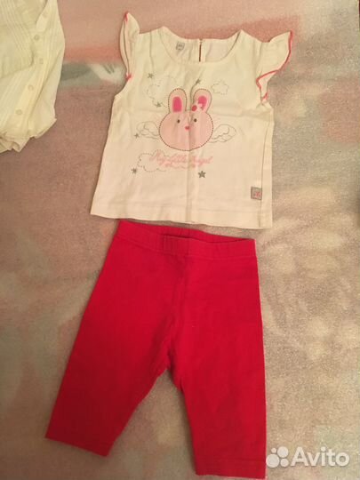 Одежда девочке 1-2 года пакетом