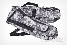 Чехол для удочек 120 см. светлый камуфляж 3 секции