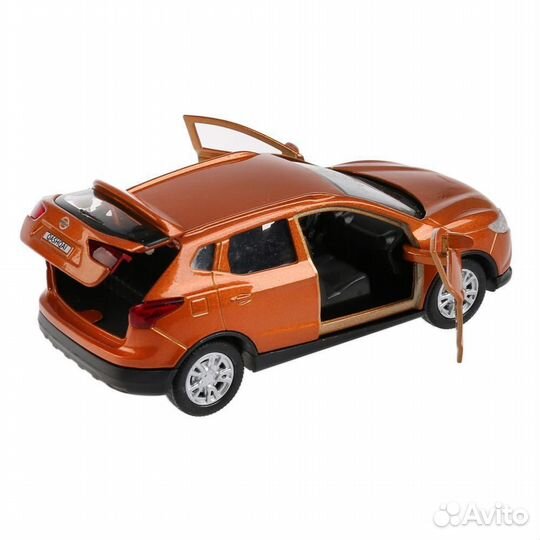 Машина Nissan Qashqai 12 см золото металл инерция Технопарк qashqai-GD