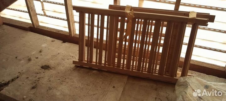 Детская кровать деревян. В отличном состоянии б/у