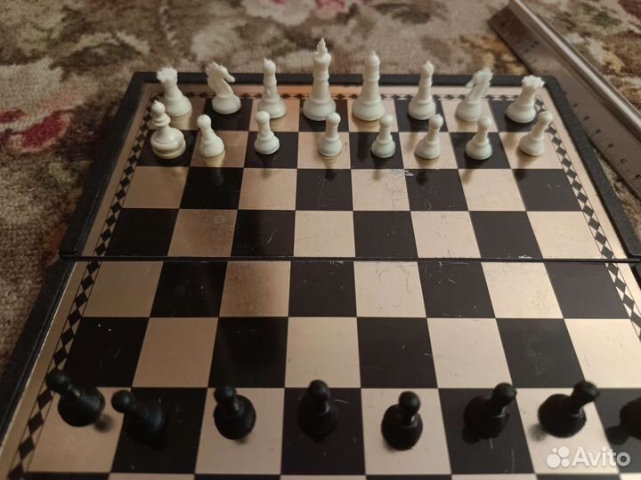 Шахматы дорожные магнитные