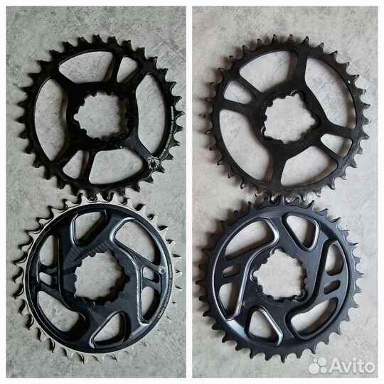 Много запчастей для велосипеда