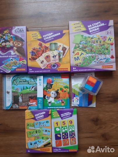 Развивающие игры Бондибон