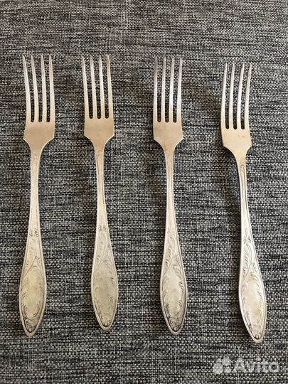 Вилка столовая мельхиор