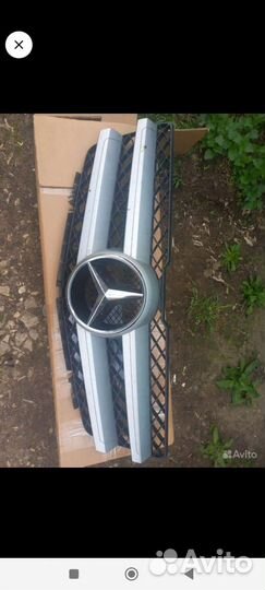 Решетка радиатора mercedes glk(204)