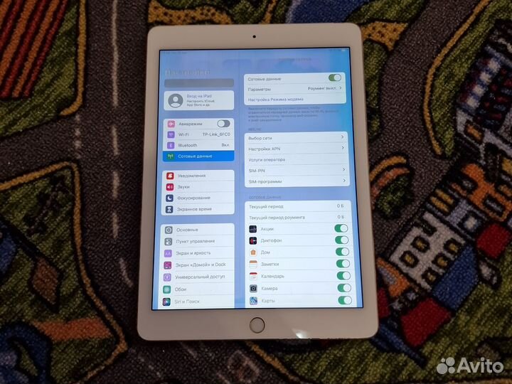 Планшет iPad air 2 16 гб сим картой