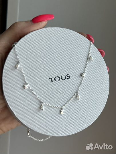 Серебрянное колье Tous Cool Joy