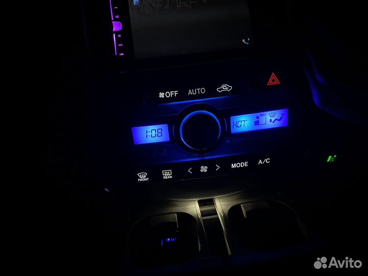 Пересвет приборной панели