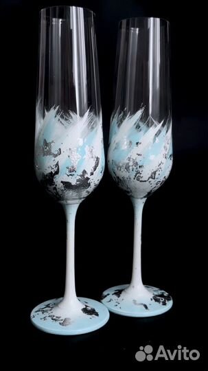 Свадебные бокал