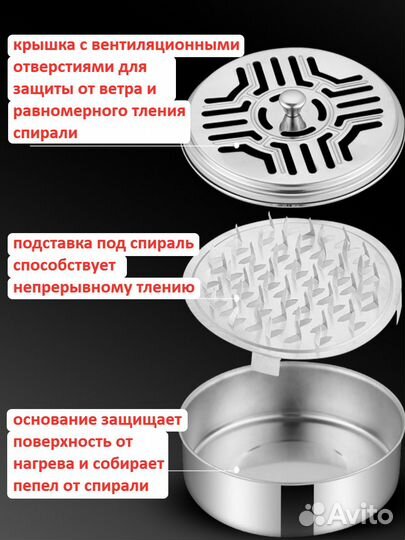 Подставка для спирали от комаров