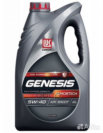 Масло моторное Лукойл Genesis Armortech 5W-40