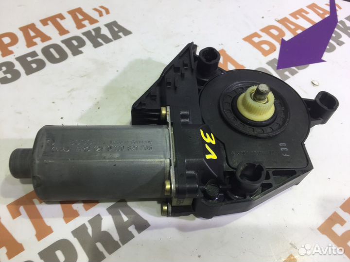 Моторчик стеклоподъемника задний левый Лев