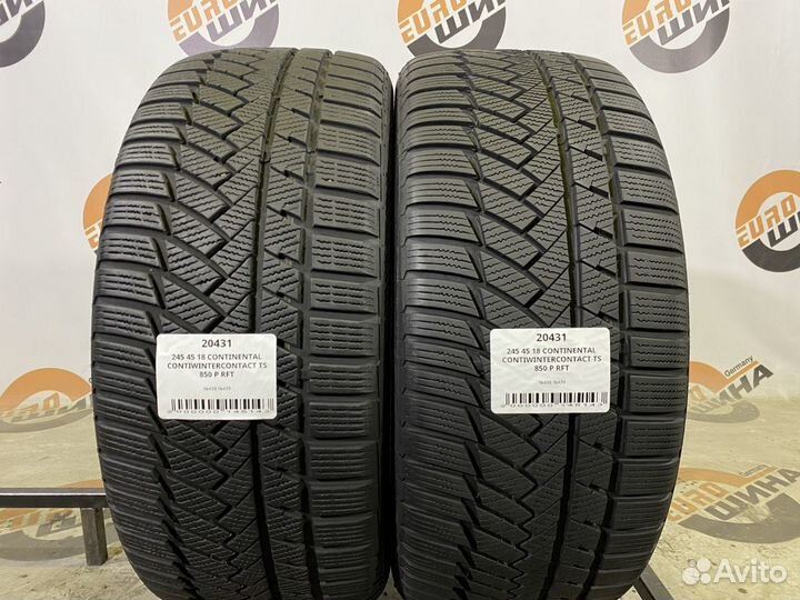 Continental ContiWinterContact TS 850 P 245/45 R18