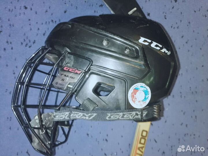 Шлем CCM в группу набора и клюшка