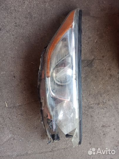 Фара передняя правая тойота хайлендер 2014