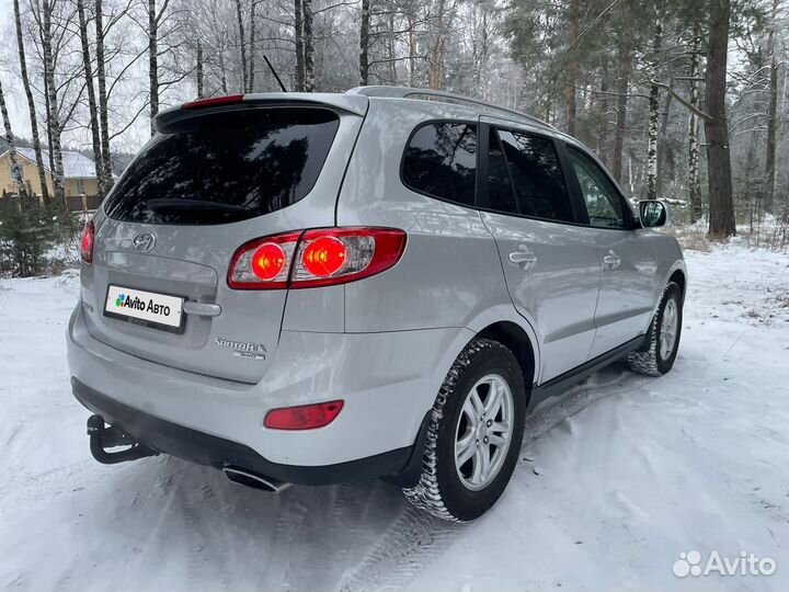 Hyundai Santa Fe 2.4 AT, 2010, 179 500 км