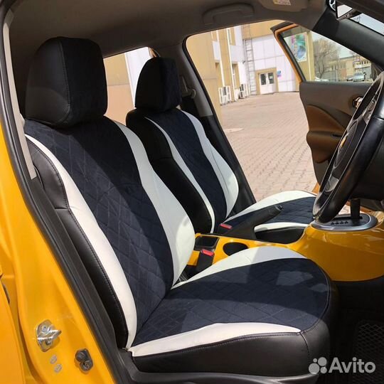 Авточехлы из экокожи nissan juke