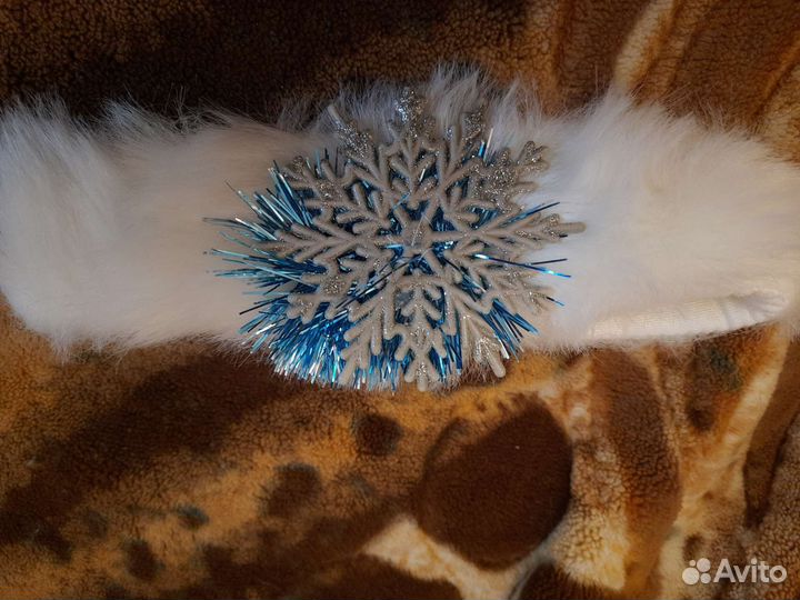 Костюм новогодний из тонкого меха