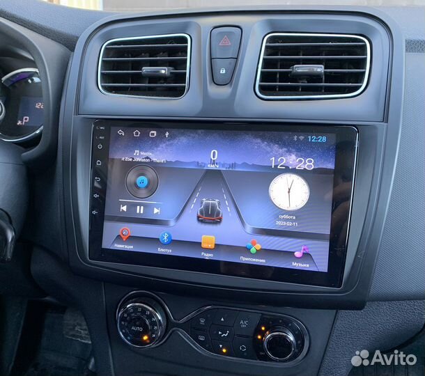 Штатная Магнитола Renault Logan 2012 Sandero 2014