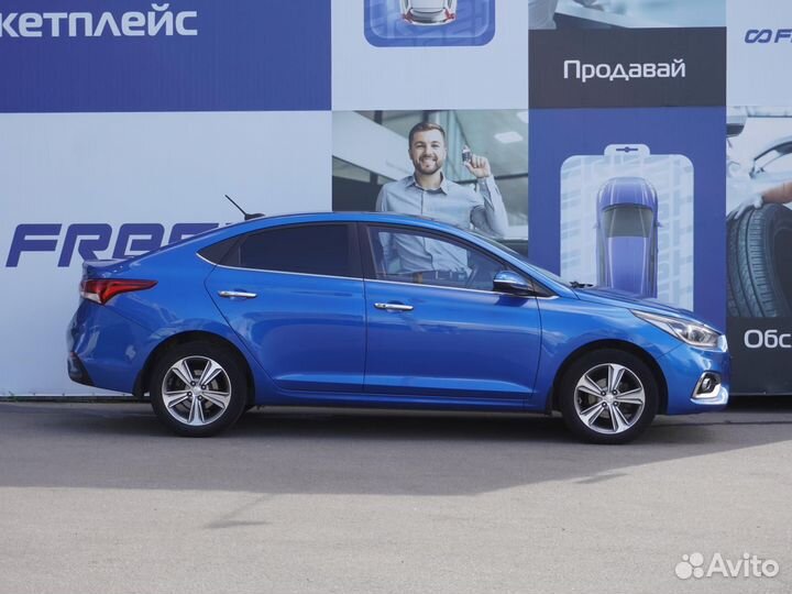 Hyundai Solaris 1.6 AT, 2018, 70 774 км