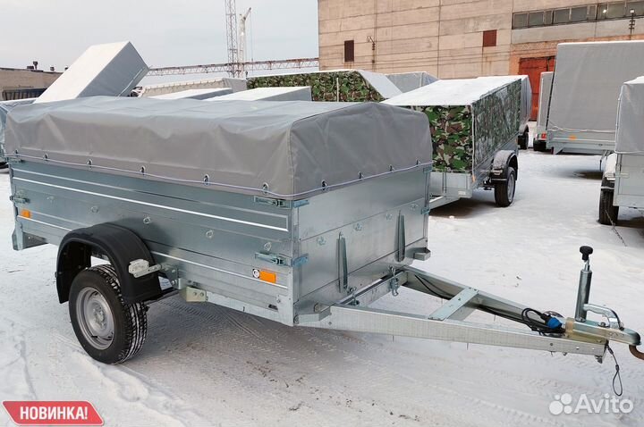 Прицеп с надставным бортом 2.5х1.4