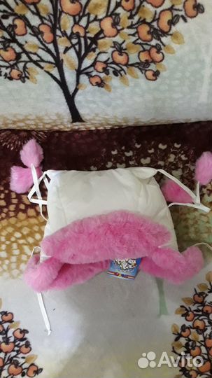 Новая шапка на девочку размер 52