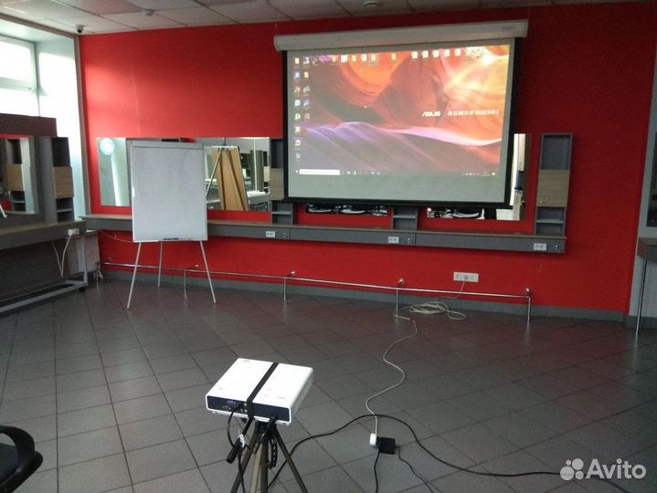 Аренда проектора и экрана