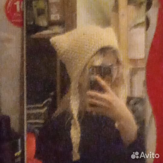 Шапка женская вязаная ручная работа