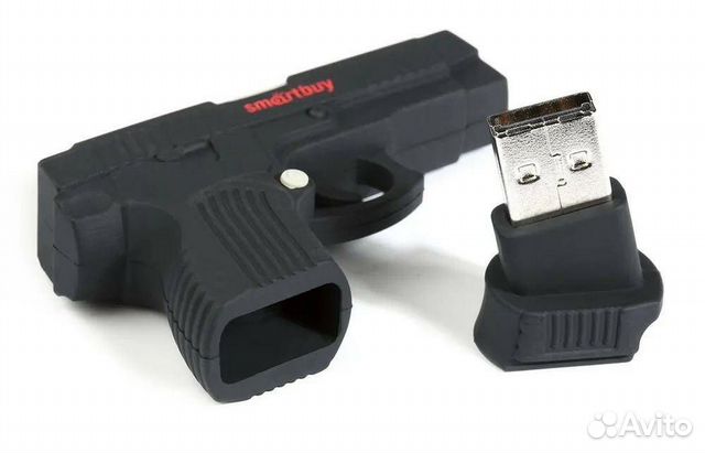 Флеш-накопитель USB 2.0 Smartbuy 16GB Пистолет