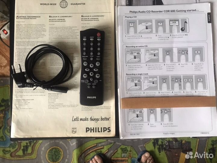 Сd-Плеер Philips CDR 600