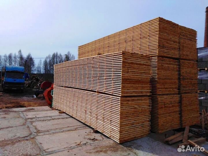 Доска сосна, идеальная геометрия, 40х150мм