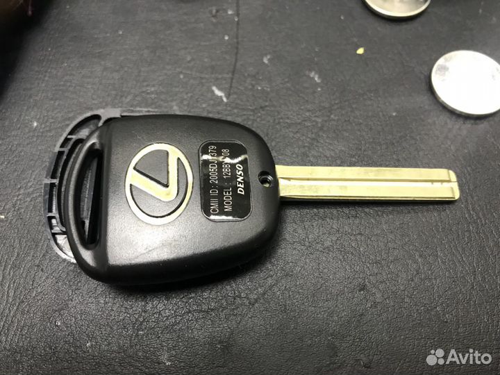 Корпус Ключа Lexus RX с логотипом две кнопки