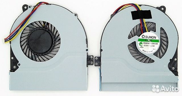 Новый кулер для ноутбука Asus X550C, X450C