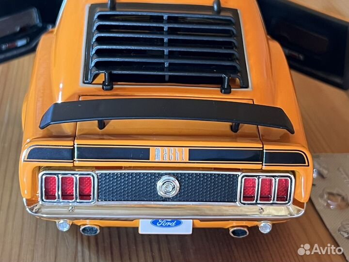 Доработанный Ford Mustang Mach1 Twister 1970 1:18