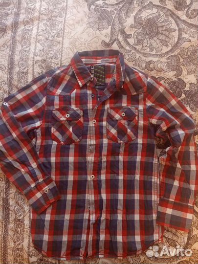 Рубашка для мальчика 140